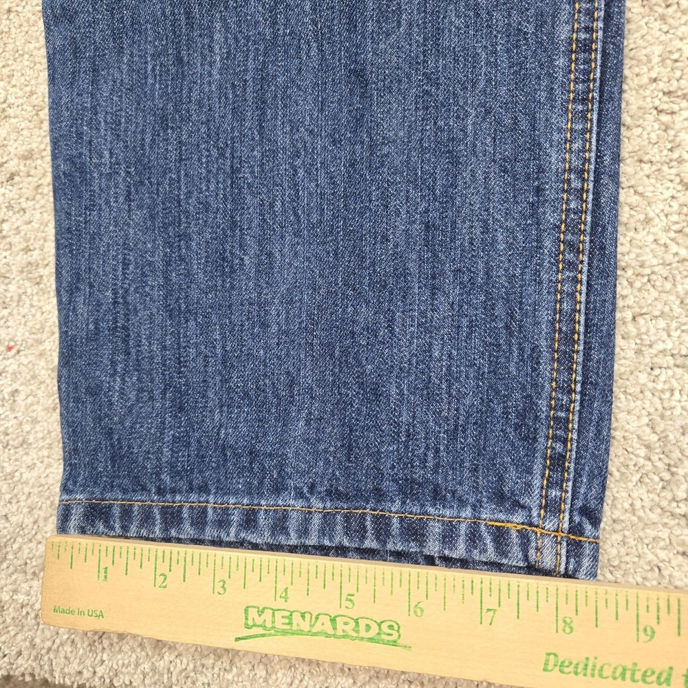 Cinch Blue jeans Men's 34x32 Black Label Loose Fit Tapered Leg dark wash western - Picture 8 of 9